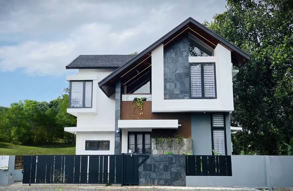 Contemporary 3 BHK Home