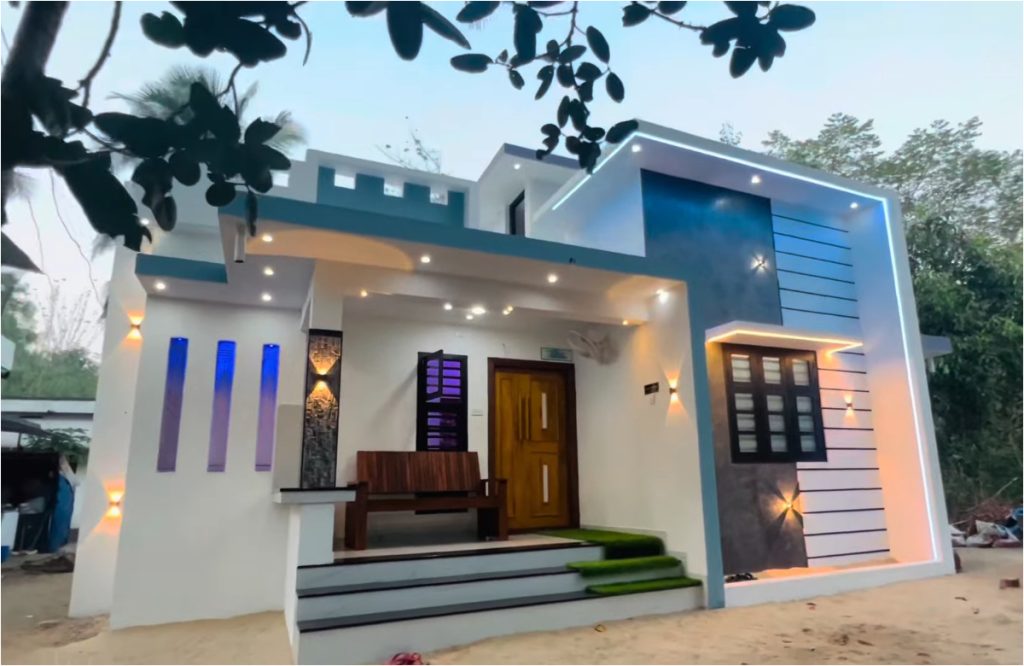 750 Sqft Low Budget Small Home