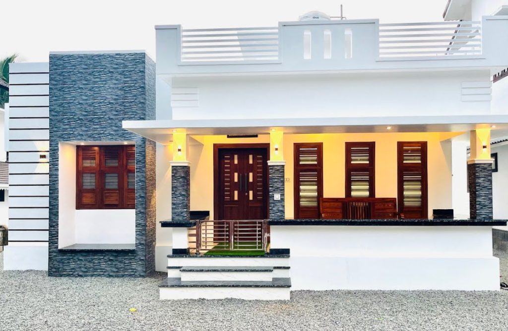 Beautiful Single Storey Home Built For 23 Lakhs