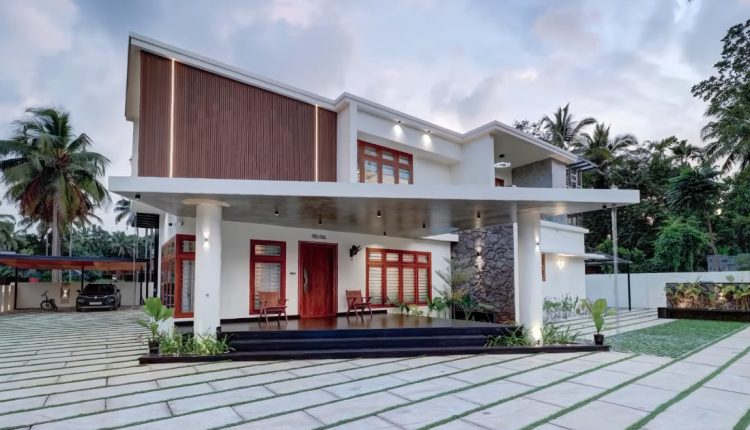 Stylish House Design In Kerala